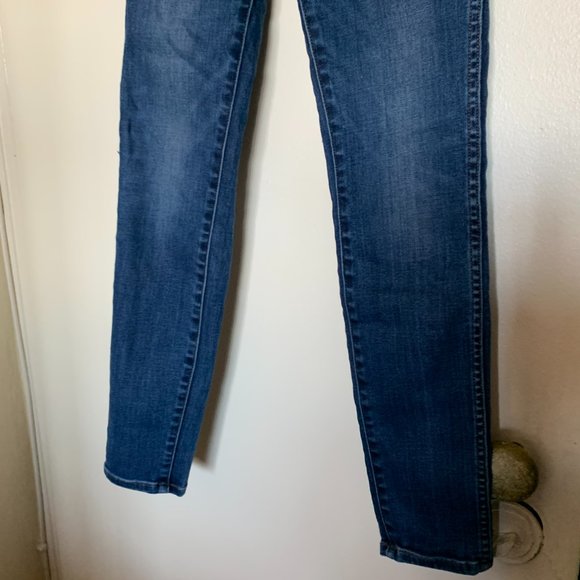 Madewell Women's 10" High-Rise Skinny Jeans in Danny Wash Size 24 G7391 ($135) - Picture 9 of 14